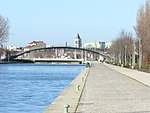 SAINT-DENIS - Canal St Denis, Pont Tournant & Basilique